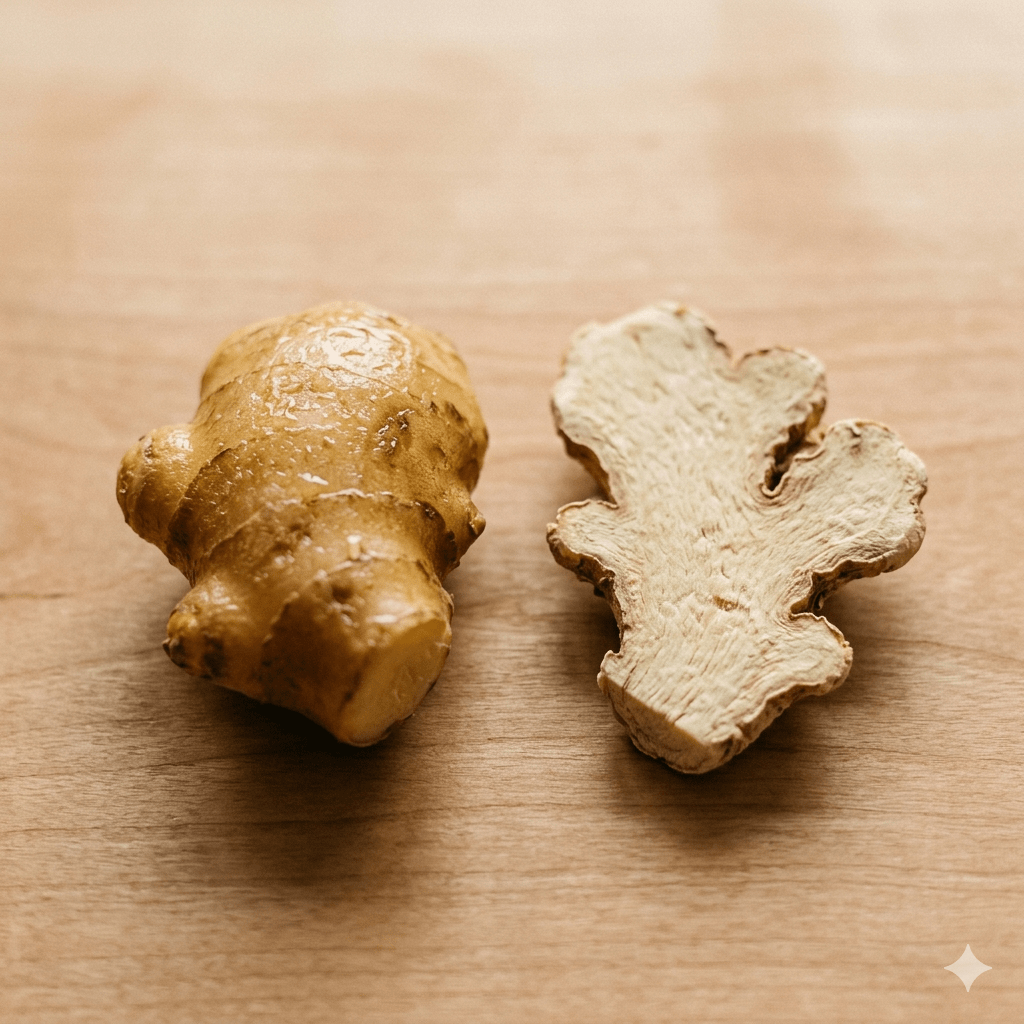Gingembre frais ou séché : en médecine chinoise ce n'est pas la même chose. Sheng Jiang disperse, Gan Jiang installe. Découvrez lequel vous correspond vraiment